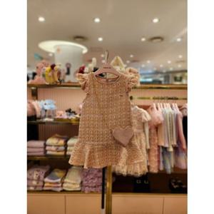 프렌치캣5 여아 핑크프릴트위드가방원피스 (Q61DDO050)