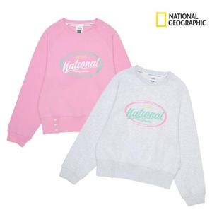 내셔널지오그래픽키즈 맨투맨 K261GSW020 여아 봄 그래픽 기본 티셔츠 고학년 선물 초등 딜