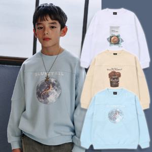 블루테일2 AAA2TS03WT1주니어 남아 여아 럭비 맨투맨 티셔츠 3종 택 1 고학년 2026년 봄상품