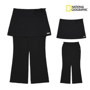 내셔널지오그래픽키즈 K261GPT040 여아 세미 부츠컷 트레이닝 랩스커트 팬츠 초등 고학년딜