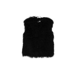 25 FW 이브살로몬 민소매 컬리 퍼 베스트 26WYG62855AGMO TP449397727