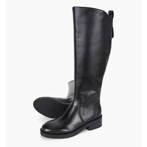 [무크]여성 베이직 슬림핏 롱부츠 522752 AA 블랙