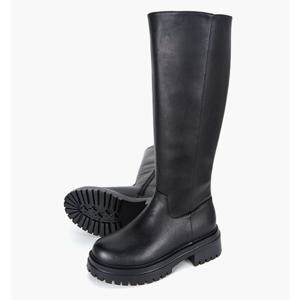 [무크]여성 베이직 와이드핏 롱부츠 522751 AA 블랙