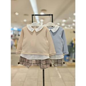 [압소바] (2종택1)(26년 봄신상품) 앙리 블루머 상하복 (A1121208)