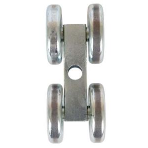 HK캐스터 4륜 항가 특 철 HC-11019 / 항가차 컨베이어 레일 로라 바퀴 도어 행거 롤러 C형 레일바퀴 운반구 산업용 캐스터.캐스터바퀴