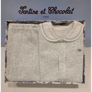 쇼콜라 UH르네내의 (TNPMXS203M)공용여름실내복출산백일돌선물