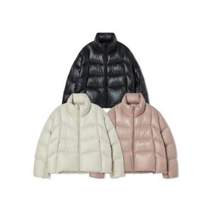 라이프워크패딩 CQK LW254DJ720 여성) 소프트 에어 하이넥 크롭 다운 점퍼