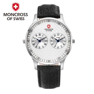 몽크로스가죽시계 MS17110-M-BK