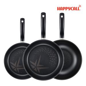 [리뷰후기+메가커피 기프티콘 증정] 해피콜 올 뉴 컴포트 다이아몬드 IH 인덕션 후라이팬 3종 A세트(24팬+28팬+28웍)