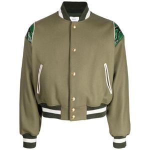 25 FW 발리 스네이크 스킨 이펙트 디테일 봄버 재킷 MOU053WO109 TP432171245