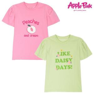 [애플핑크]후로킹 나염 퍼프티 (APK8Q311GS)