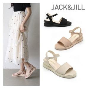 [잭앤질]잭앤질 일자 웨지힐샌들(JB3359)