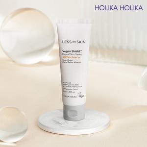 [홀리카홀리카] 레스온스킨 비건 쉴드 무기자차 선크림