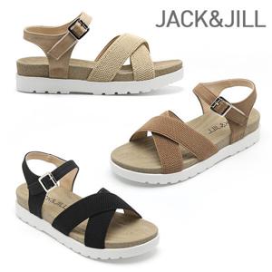[잭앤질]잭앤질 크로스 찍찍이 샌들(JB1Z386)