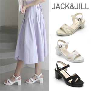 [잭앤질]잭앤질 엑스라인 통굽샌들(JB1Z384)