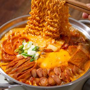 [쿠캣] 햄폭탄 부대찌개 600g (2인분) X 3팩