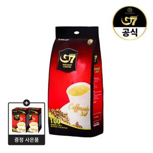 G7 3in1 커피믹스 16g 100개입 + 3in1 10개입 2개 구성 (총 120T)