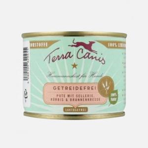 테라카니스 그레인프리 칠면조&샐러리 캔 200g 강아지 습식사료 강아지 사료