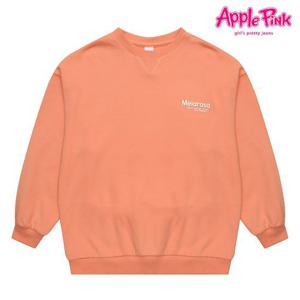 [애플핑크]멜라로사 그래픽 맨투맨 티셔츠