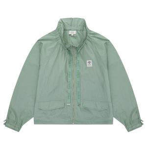 여성 프릴 오버핏 윈드브레이커 자켓 민트(SW0DJP20320)