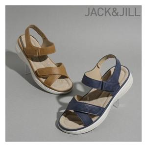 [잭앤질]잭앤질 도톰하고 폭신한 찍찍이 샌들(JB3Z401)