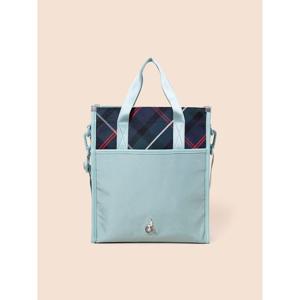 [빈폴키즈] 코어 체크 보조가방 라이트 그린 (BI51D4U11L)