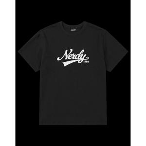 [널디] 바시티 로고 반팔 티셔츠 PNEU25ST06 VARSITY LOGO S S T-SHIRT