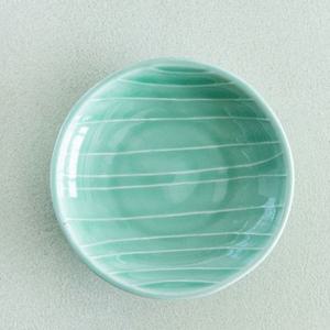 이천도자기 비취연 앞접시 15.5cm 그릇 식기 플레이팅