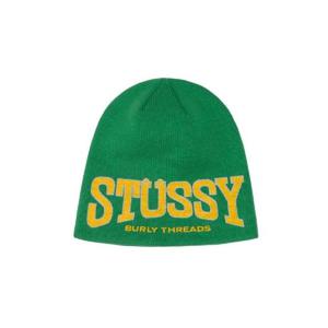 스투시 벌리 쓰레드 스컬캡 그린 1321206