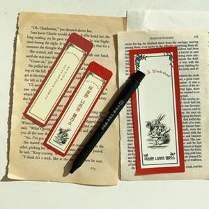 아트박스/자화상 이상한나라의앨리스 책갈피 볼펜 세트