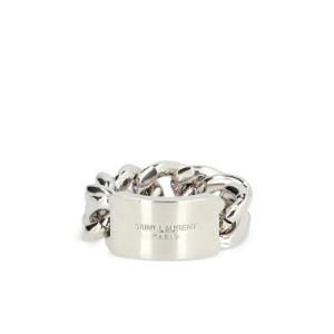 25 FW 생로랑 인그레이빙 로고 링 701306Y1500 TP438994037