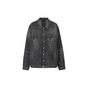 Balenciaga 로고 라인스톤 장식 데님 재킷 793896TQW58 1083 TP944400830