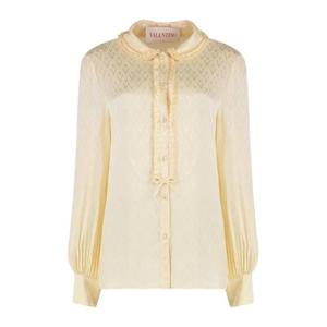 발렌티노 가라바니 후드 티셔츠 AB7M093LET5 panna