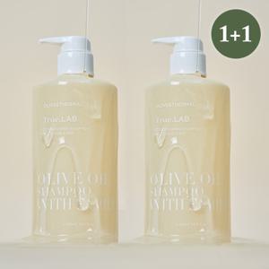 [대용량 2개] 정직한실험실 트리트먼트 필요없는 올리브 오일 샴푸 500ml*2개