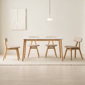 [모던하우스] NEW 카르피 포세린 세라믹 식탁테이블 1400 화이트