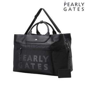 파리게이츠 (531E3BB051BK) 공용 래빗 메탈 심볼 보스턴백 & 네임택