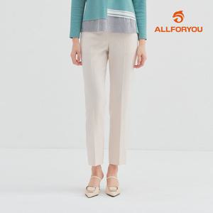 [올포유] [모델착장] 여성 뒷밴드 솔리드일자 팬츠 ALPTM1231-102