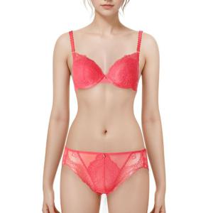 [바바라(언더웨어)]웨딩 체리핑크 레이스 팬티ABP4441CBP