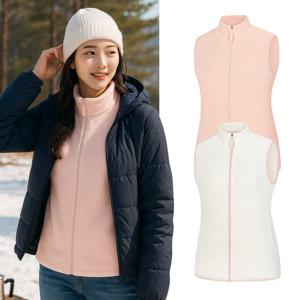 콜핑 여성 겨울 플리스 보온 경량 등산 조끼 KSC077TV1W