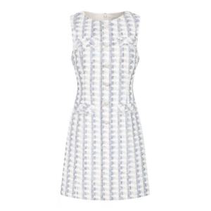 [JJ JIGOTT][JJ지고트]슬리브리스 펄 트위드 원피스 GP2A0OP271_