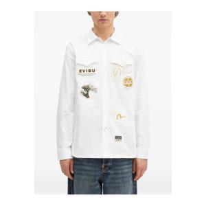 25 FW 에비수 포켓 자수 셔츠 2EAHTM4SL7040 TP443991161