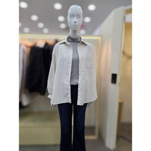 [플라스틱아일랜드]스트라이프 루즈 셔츠 PR7XD1B0_DJ