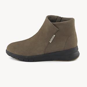 [베어파우(슈즈)][여성] 엘리자 ELIZA 소가죽 4CM 양털 부츠 탄 0940042