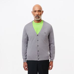 [라코스테공식] 남성 메리노울 V넥 가디건 AH5665-54N YRD