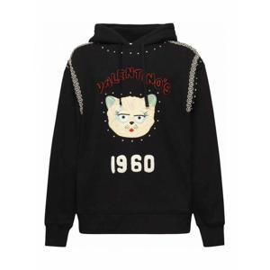 [VALENTINO] 라프리마 남성 스웨트셔츠 스웨터 Le Chat De 라 Maison 후디 7V3MF28NB310NO 블랙 /8