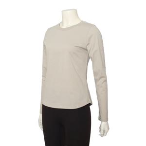 안다르 여성 에어리핏 약기모 슬림핏 롱슬리브 쉐이드베이지 ACFLS-28 ACFLS-28BEG