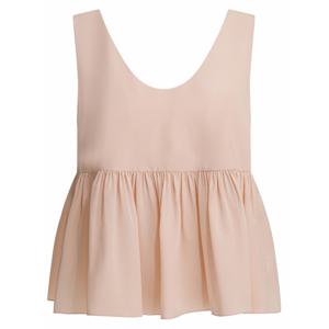 [CHLOE] 라프리마 여성 실크 크레이프 de chine 탑 CH26SHT30005 6H6 핑크 /3