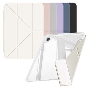 갤럭시탭 A9+ A11+ 플러스 펜수납 투명 실리콘 젤하드 세로거치 커버 케이스 AL-8