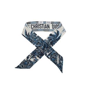 [엘러브] 디올 팜스 미차스카프 블루/화이트 6ET0125