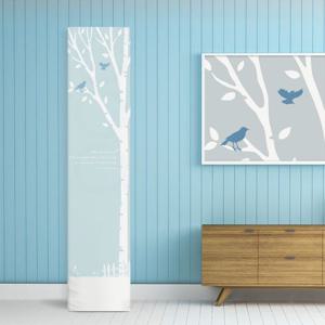 스탠드형 사각일반 에어컨커버/삼성 엘지 덮개